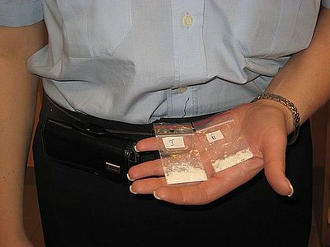 Miał u siebie prawie 5 gram amfetaminy Miał u siebie prawie 5 gram amfetaminy