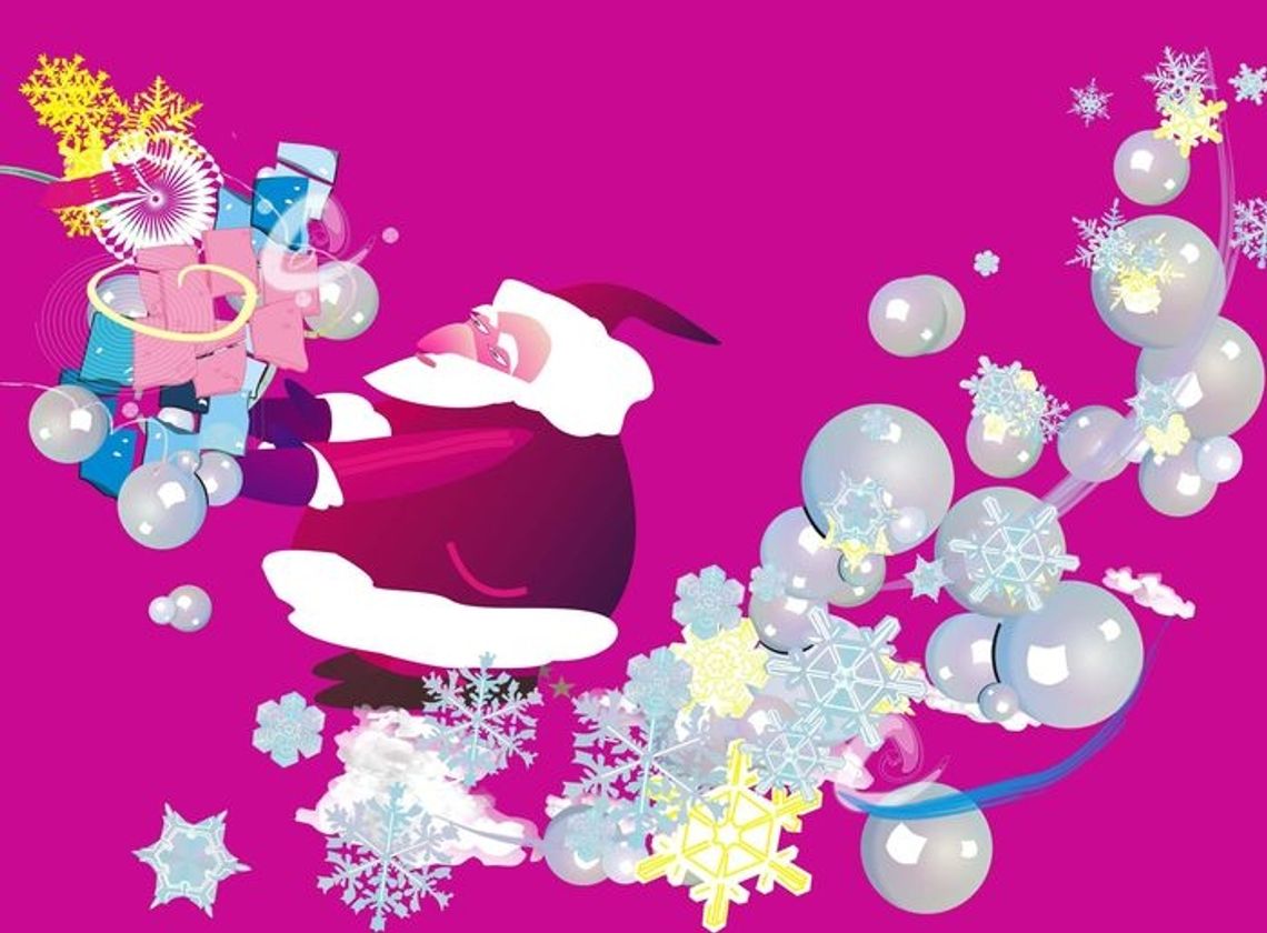 Mikołaj z workiem w gminie Stare Czarnowo Mikołaj z workiem w gminie Stare Czarnowo