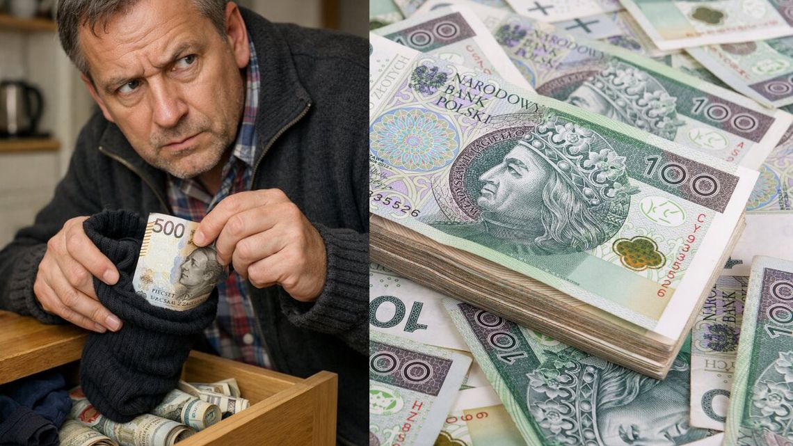 Wielki powrót do gotówki. Banknoty 200 i 500 zł znikają z rynku i trafiają do prywatnych skrytek