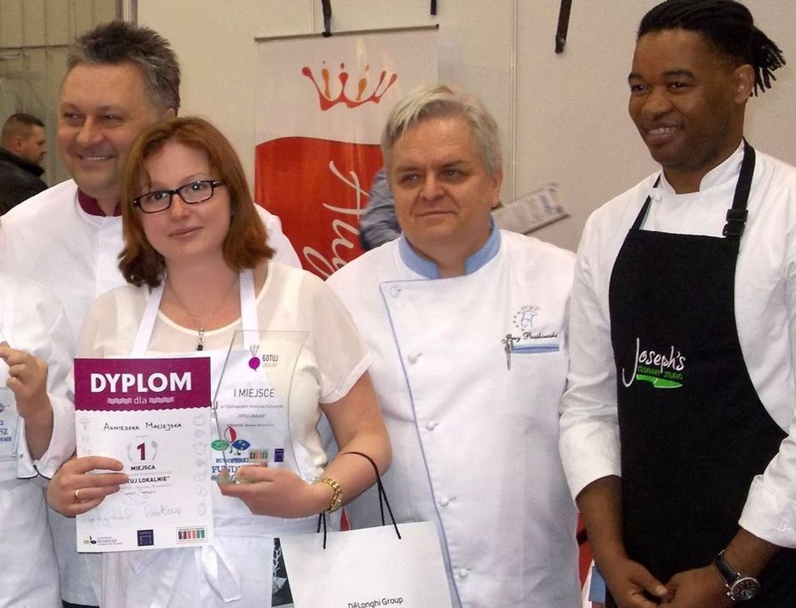 Mimo piekielnej nerwówki wygrała w ogólnopolskim konkursie kulinarnym Mimo piekielnej nerwówki wygrała w ogólnopolskim konkursie kulinarnym