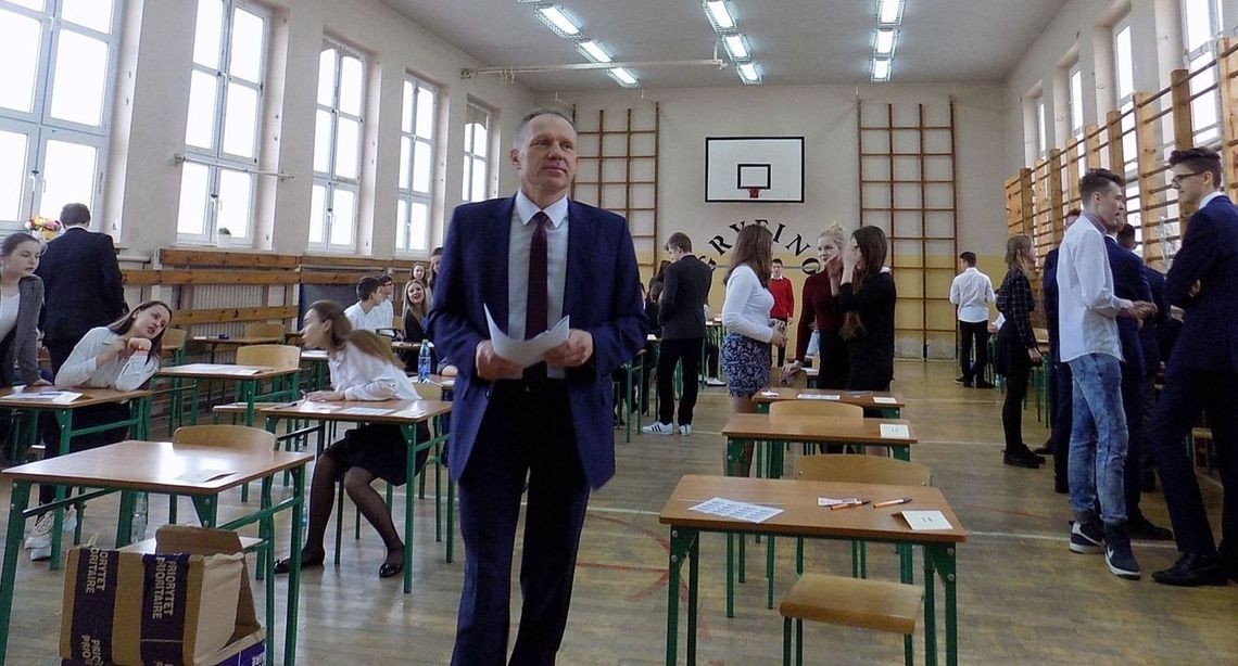 Mimo strajku egzamin się odbywa
