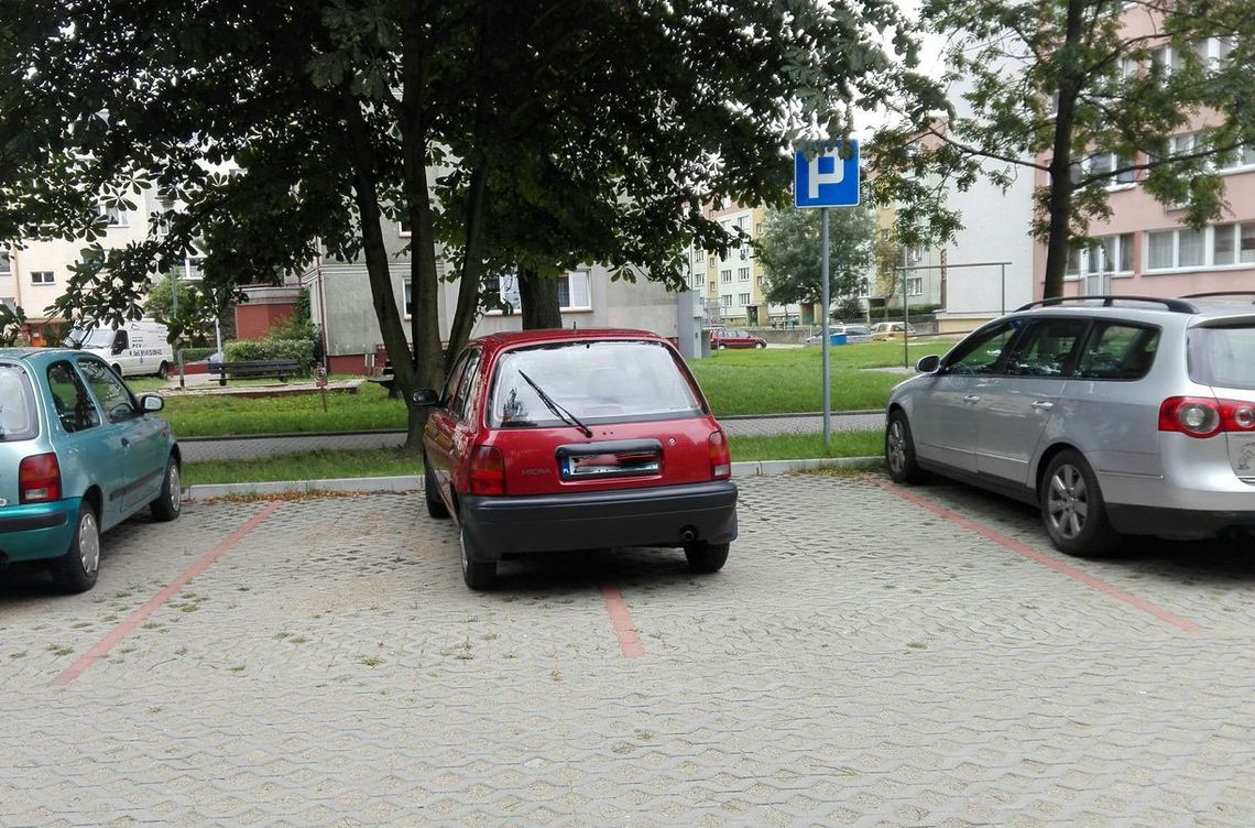 Mistrz parkowania w akcji