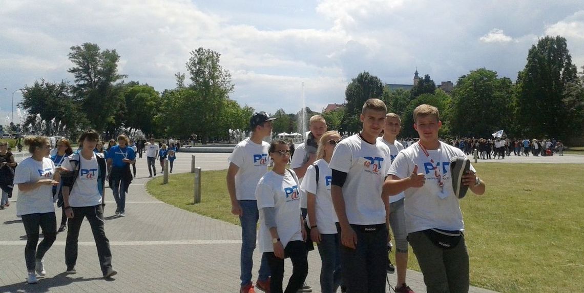 Młodzież z Gryfina na Przystanku PaT Młodzież z Gryfina na Przystanku PaT