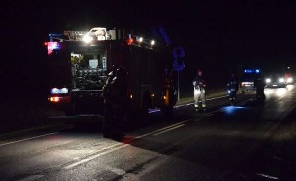 Motorowerzysta potrącony przez samochód Motorowerzysta potrącony przez samochód