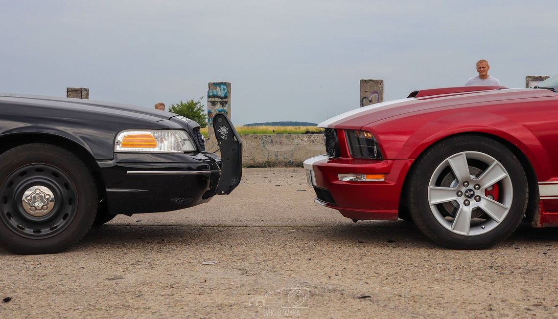 Można było podziwiać amerykańskie maszyny Można było podziwiać amerykańskie maszyny