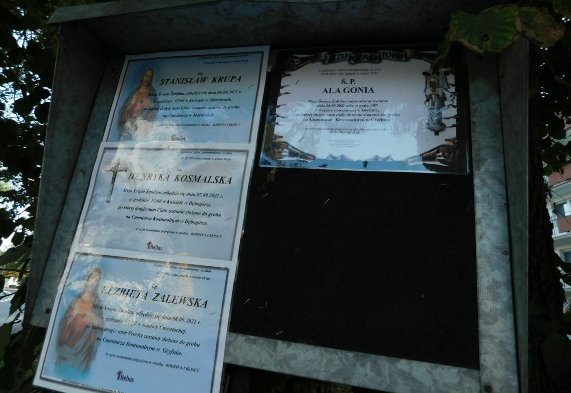 Msze żałobne zaplanowano w dwóch kościołach i kaplicy Msze żałobne zaplanowano w dwóch kościołach i kaplicy