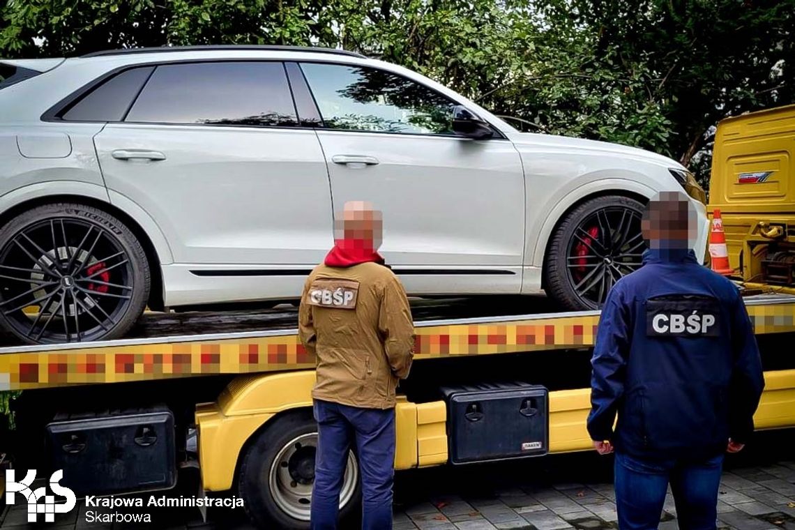 Na poczet przyszłych kar finansowych zabezpieczono m.in. luksusowy samochód 