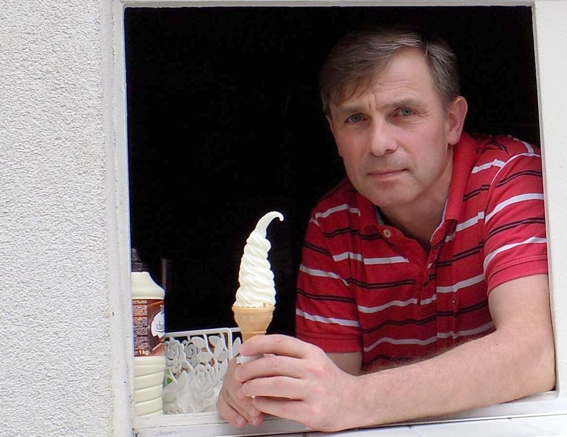 Na pyszne lody do gryfińskiej Lodziarni zaprasza Hieronim Kubiak Na pyszne lody do gryfińskiej Lodziarni zaprasza Hieronim Kubiak