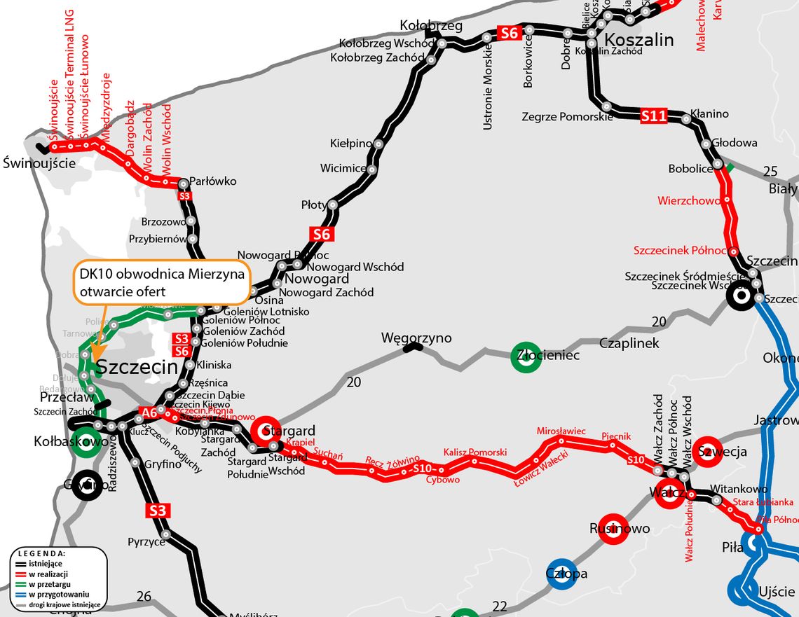 Na tym odcinku pojedziemy szybciej. Nie natrafimy już na korek?