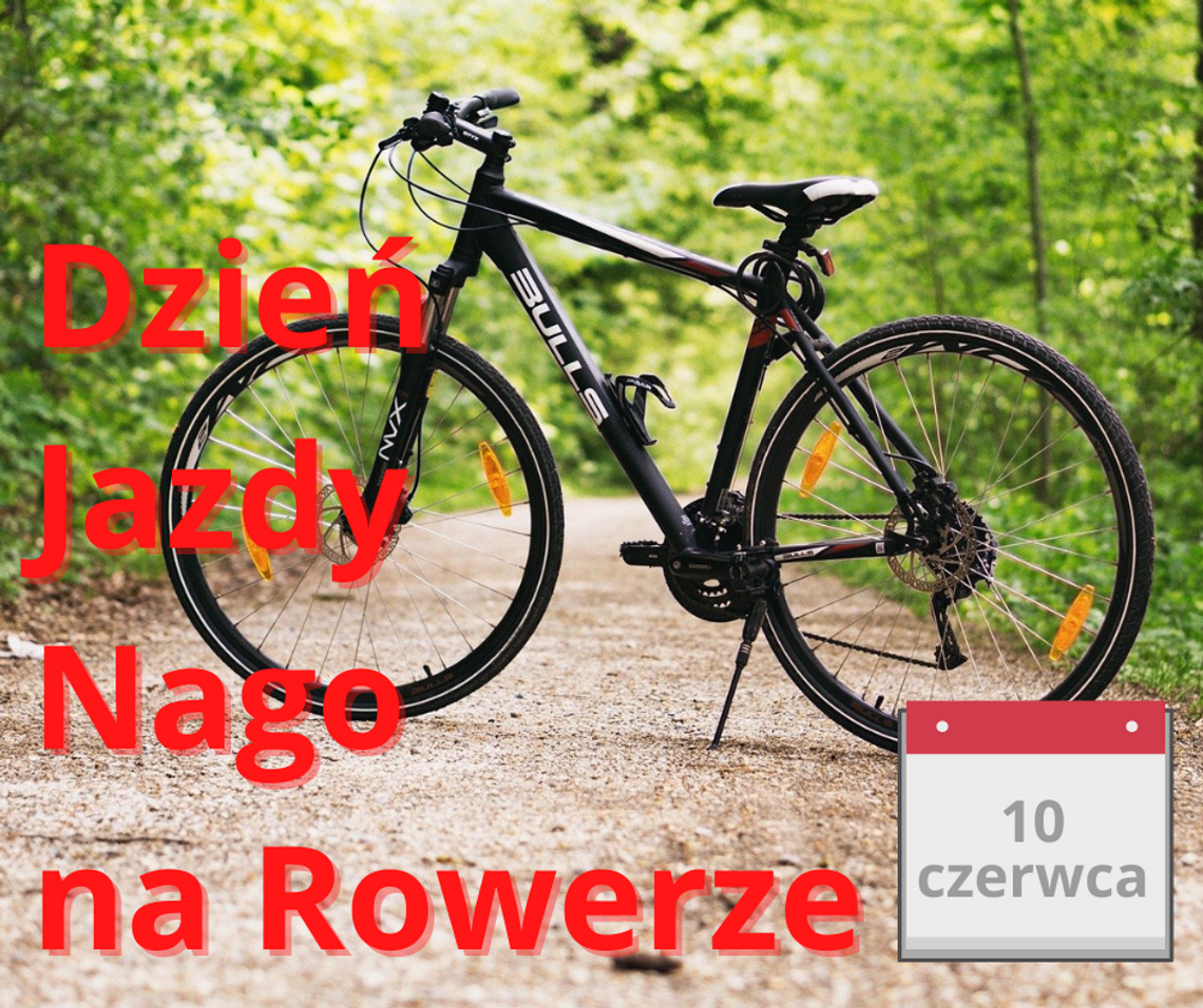 Nago na rowerze w szczytnym celu Nago na rowerze w szczytnym celu