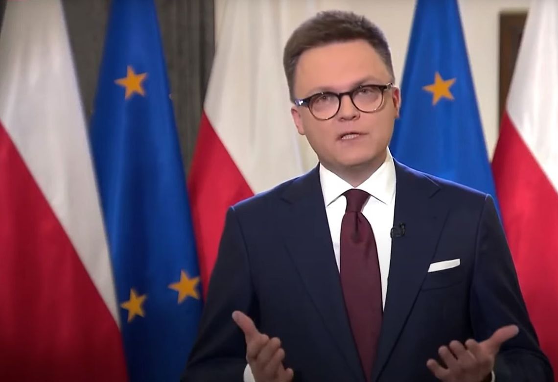 Najkrótsze w historii orędzie. Hołownia chce dobrej debaty