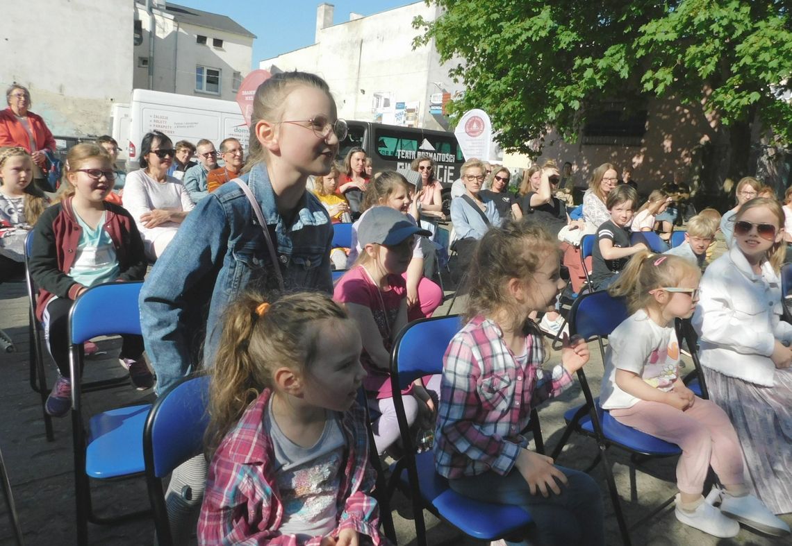 Najmłodsza publiczność reagowała żywiołowo