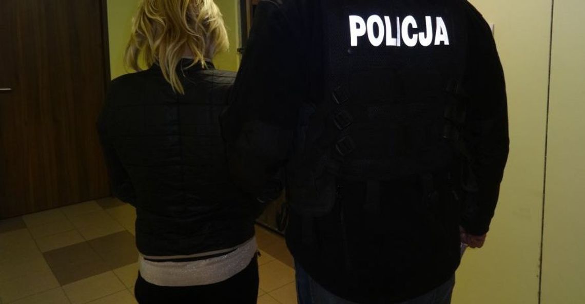 Namierzyli ją z amfetaminą Namierzyli ją z amfetaminą