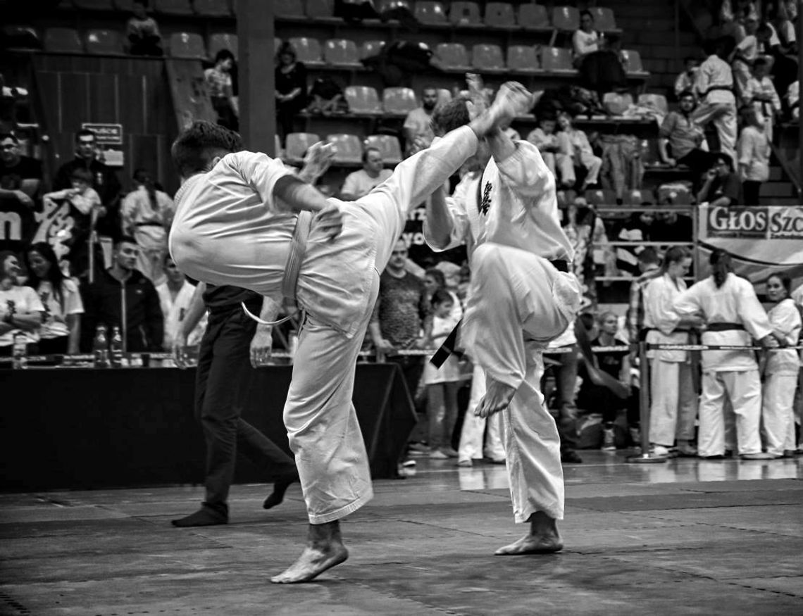 Nasi karatecy w czołówce na zawodach w Szczecinie