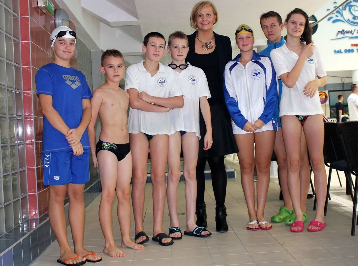 Nasi pływacy z Otylią Jędrzejczak