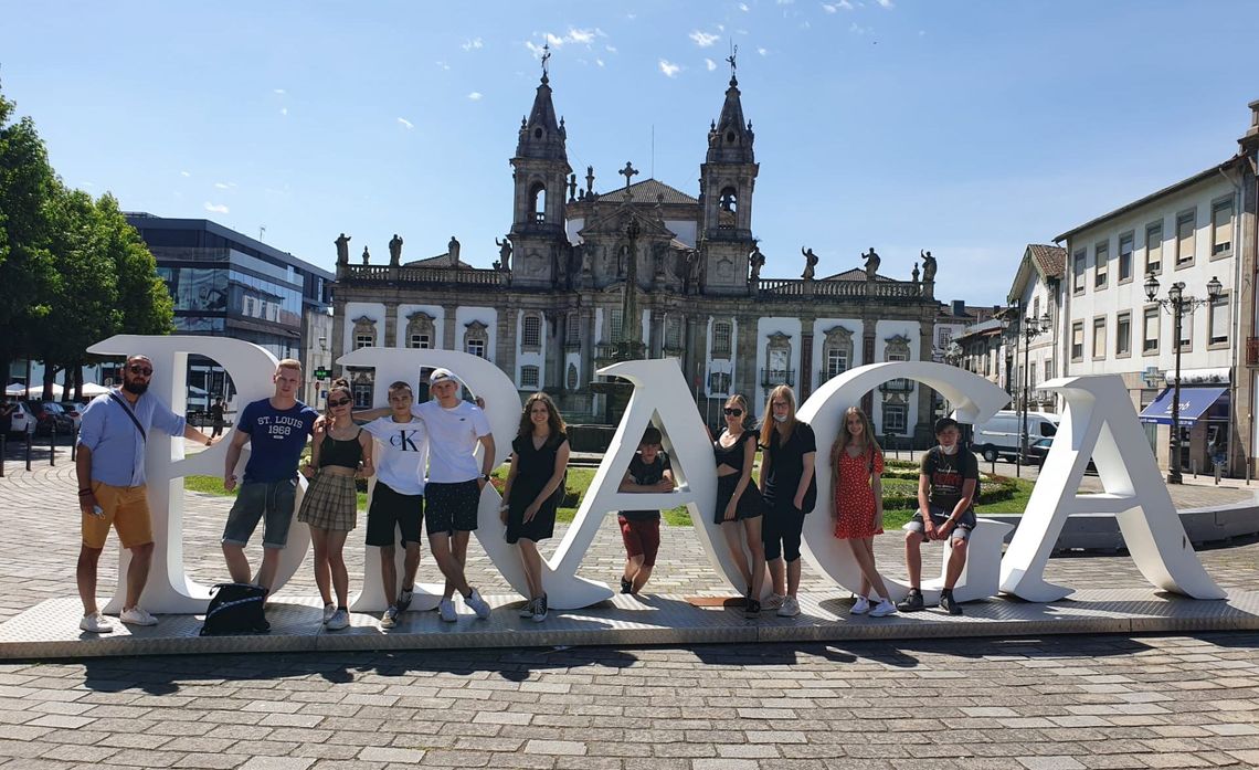 Nasi uczniowie tym razem w Portugalii