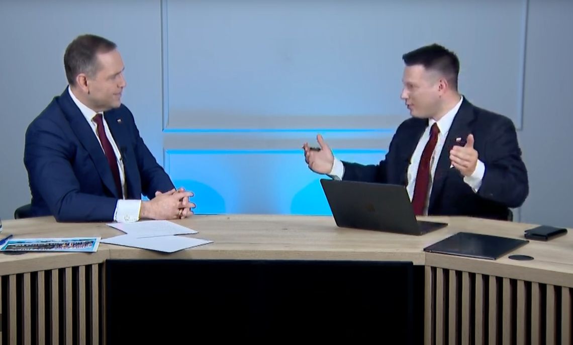 Mentzen zastawił na Nawrockiego kilka pułapek. Kandydat głównie przytakiwał