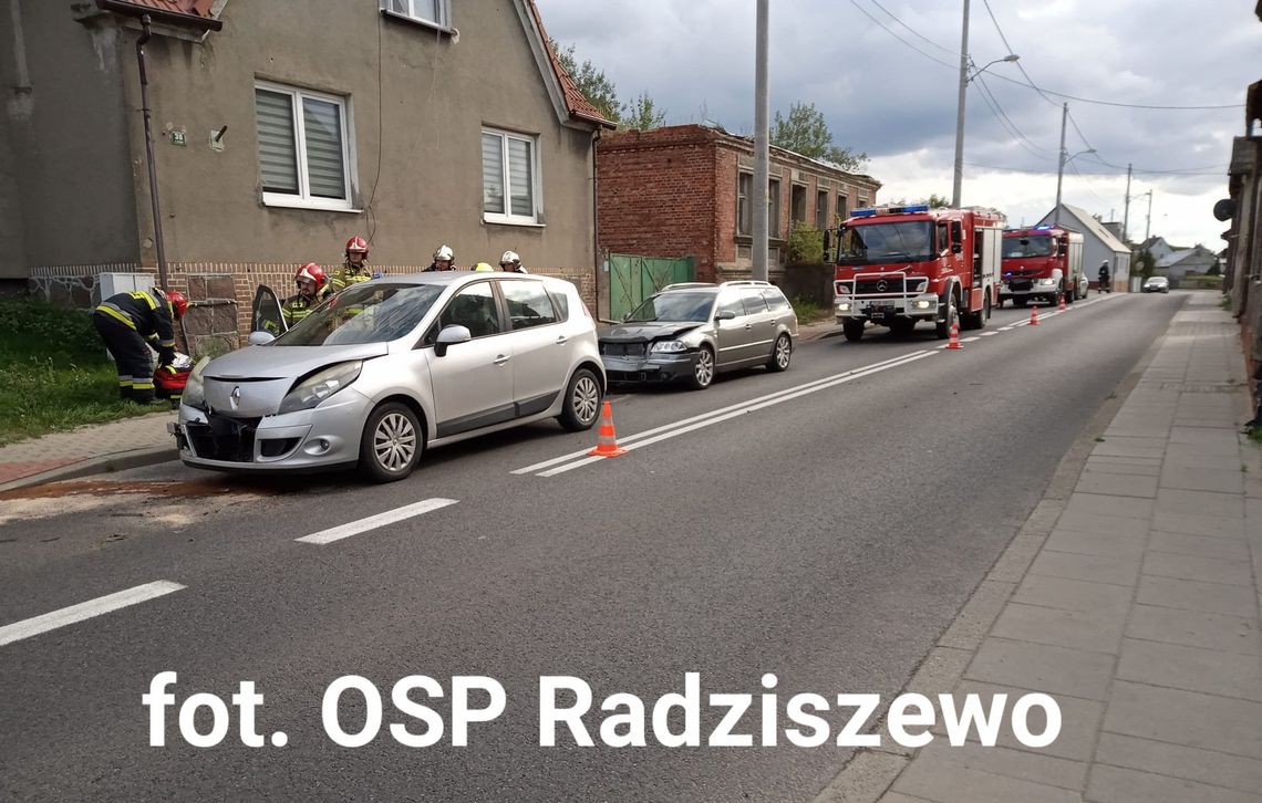 Nie wyhamował i uderzył