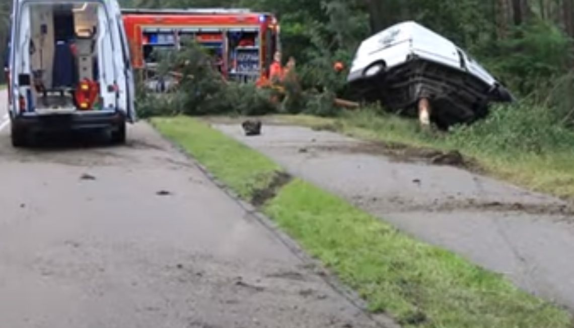 Niebezpieczna ścieżka rowerowa