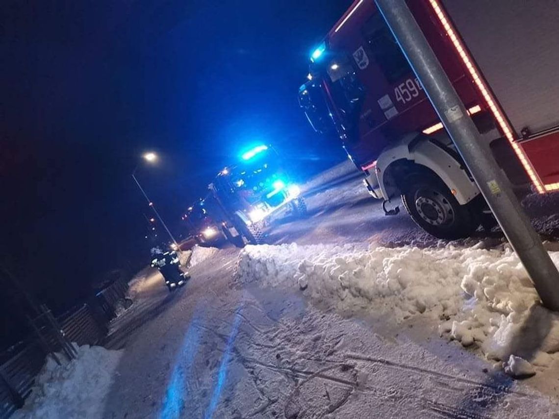 Niebezpieczny pożar piwnicy