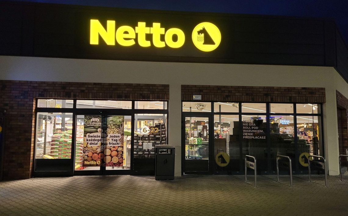 Niespodziewanie zamknęli sklep Netto Niespodziewanie zamknęli sklep Netto