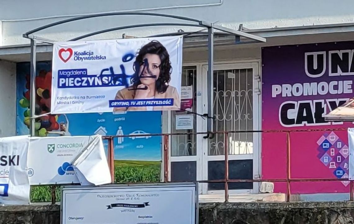 Niszczą plakaty kandydatów na burmistrza. Stop wandalom! - apel