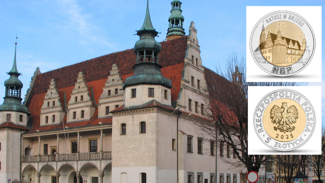 Jest nowa 5-złotówka. Moneta z renesansowym ratuszem na rewersie