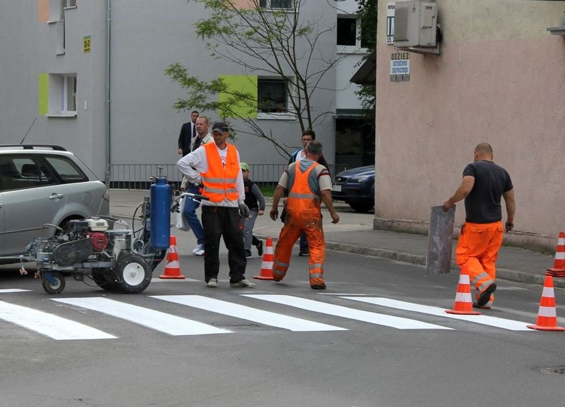 Nowe zebry w Gryfinie