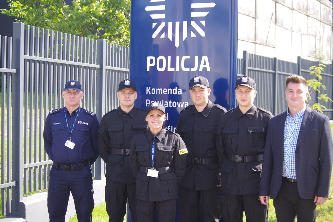 Nowi policjanci w Komendzie Powiatowej Policji w Gryfinie