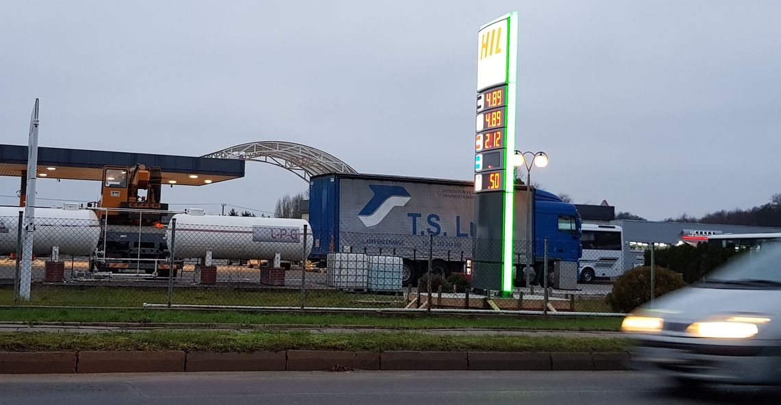 Nowy pylon. Nowa stacja paliw? Nowy pylon. Nowa stacja paliw?