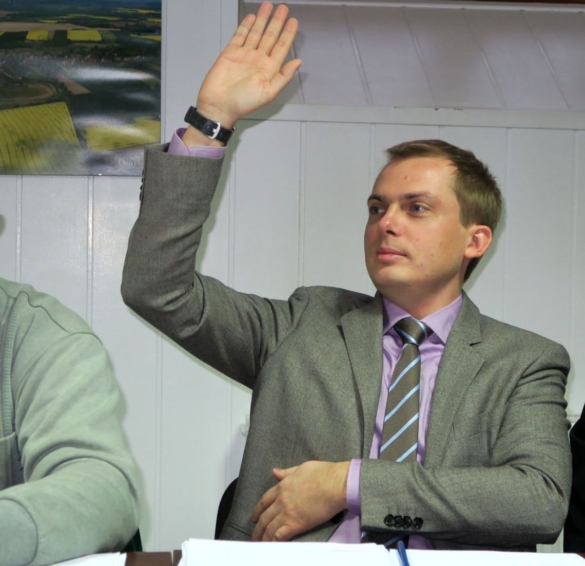 Nowy radny złożył ślubowanie Nowy radny złożył ślubowanie