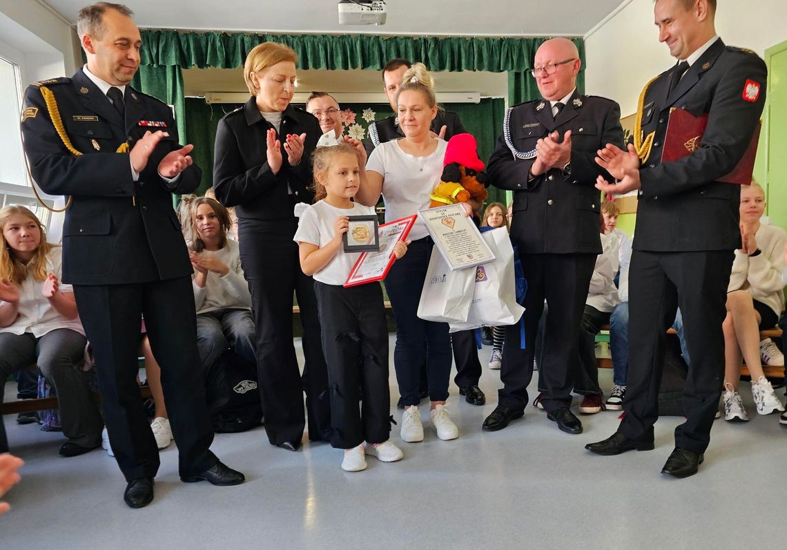 O bohaterstwie naszej małej Marcelinki usłyszano nawet w Warszawie