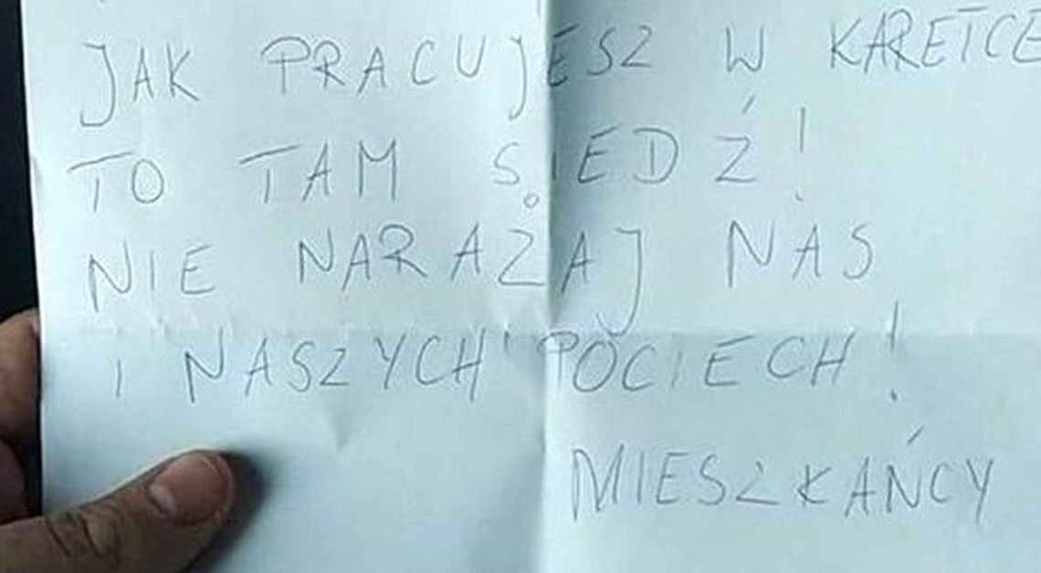 Obrzydliwy hejt na medyków dotarł do Gryfina Obrzydliwy hejt na medyków dotarł do Gryfina