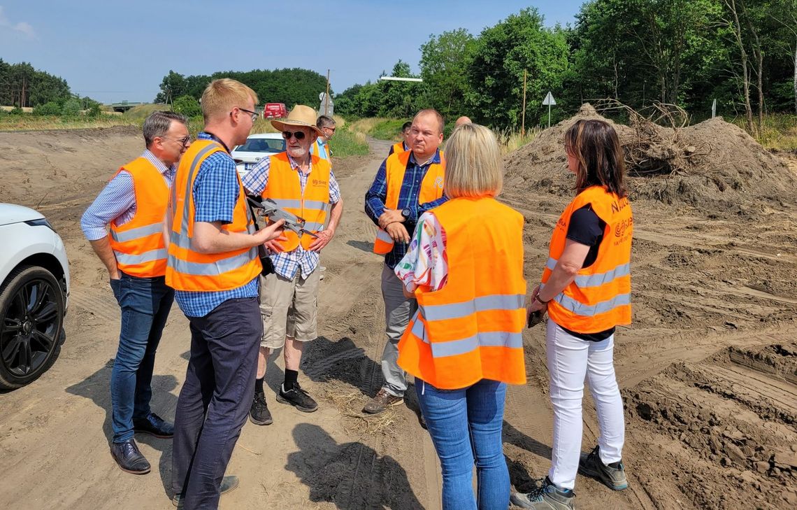 Obwodnica Gryfina - byliśmy na placu budowy [FOTORELACJA]