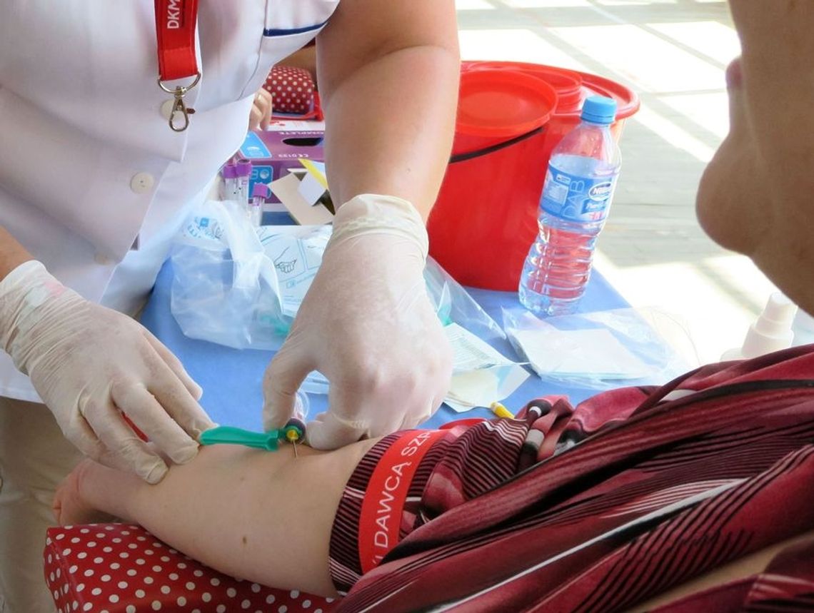 Oddaj krew podczas dożynek