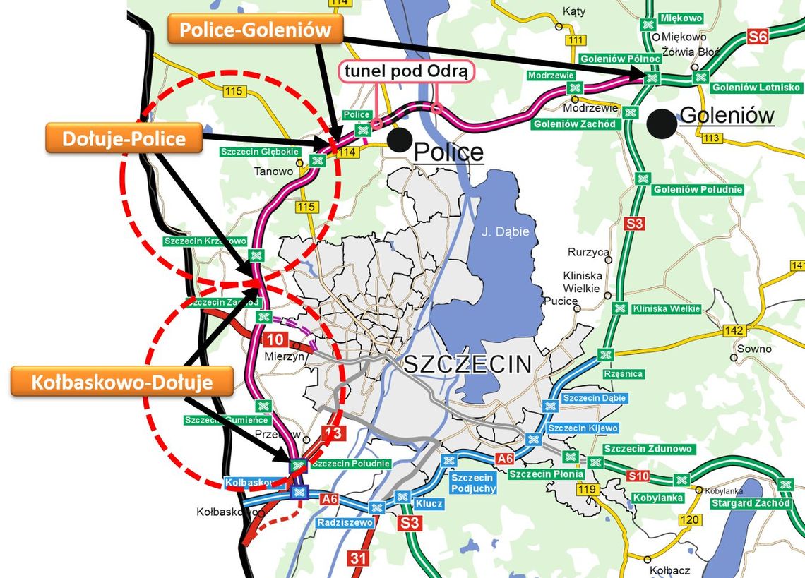 Obwodnicy Szczecina do realizacji. Jakie rozwiązania dla kierowców?