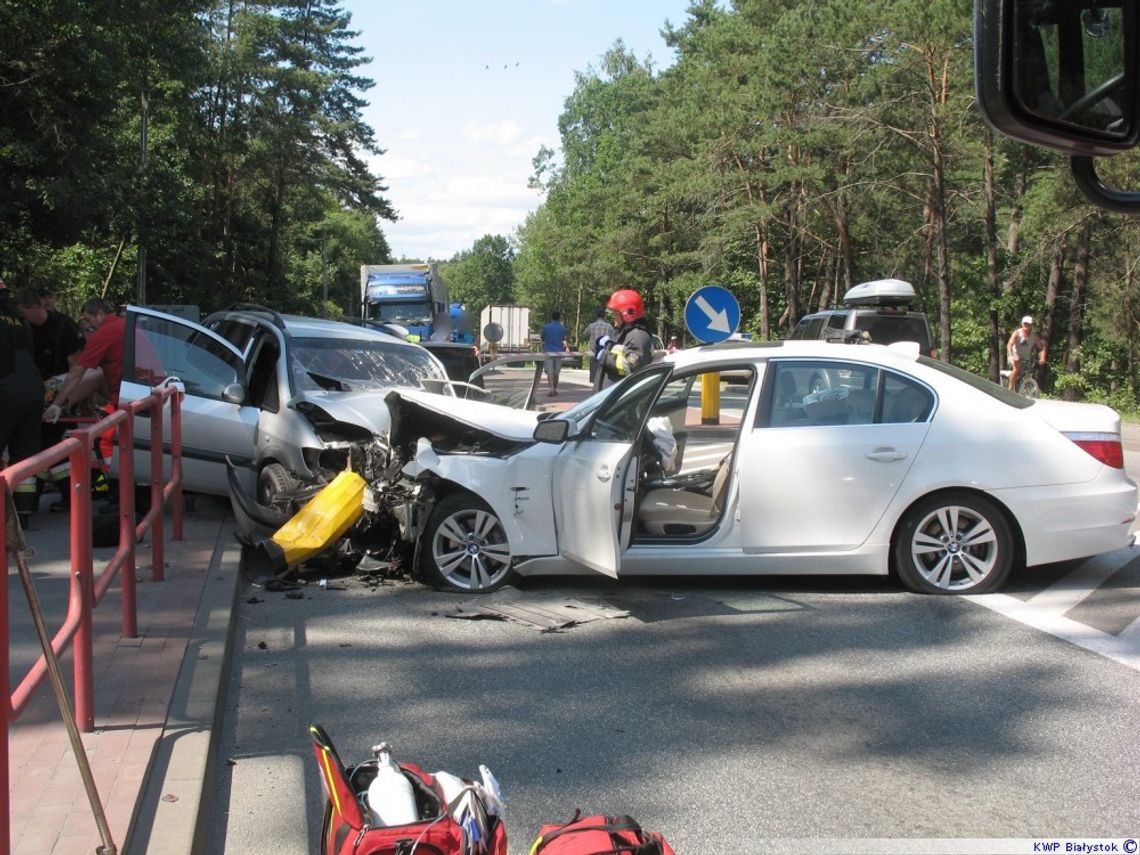 Oplem uderzył w BMW. Rekordowa zawartość alkoholu we krwi kierowcy Oplem uderzył w BMW. Rekordowa zawartość alkoholu we krwi kierowcy