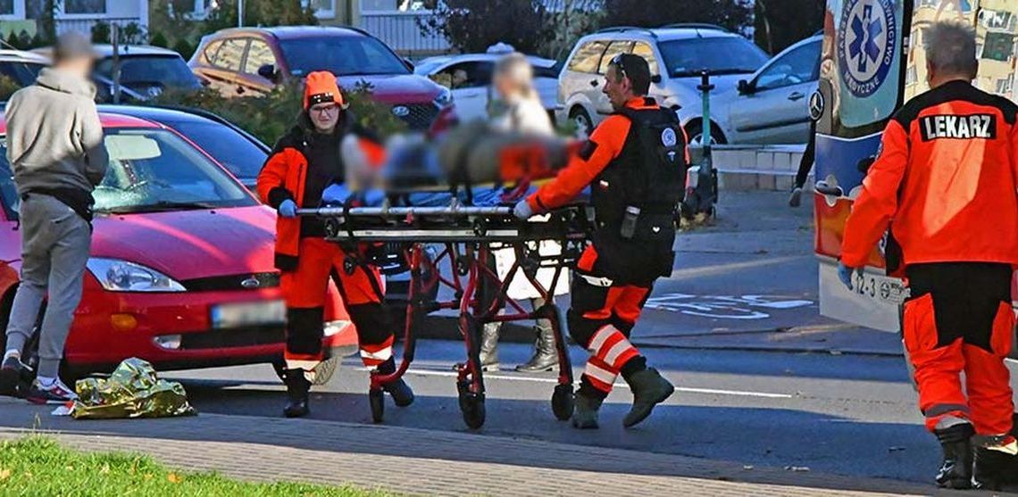 Oślepiło ją słońce i dlatego wpadła na pieszą? Oślepiło ją słońce i dlatego wpadła na pieszą?