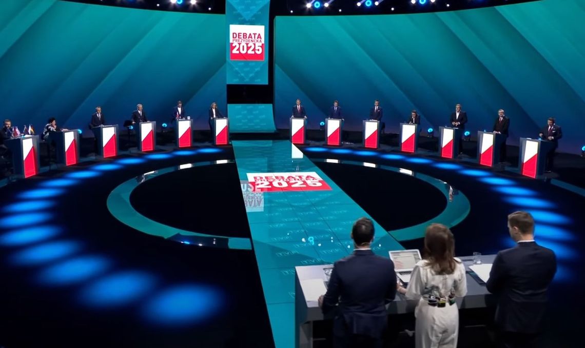 Ostatnia debata przed pierwszą turą w telewizji publicznej. Nie wszyscy potraktowali ją poważnie