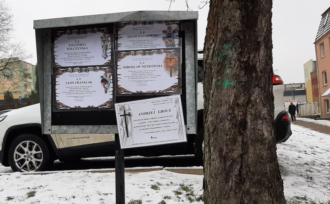 Ostatnie pożegnania kolejnych mieszkańców Ostatnie pożegnania kolejnych mieszkańców