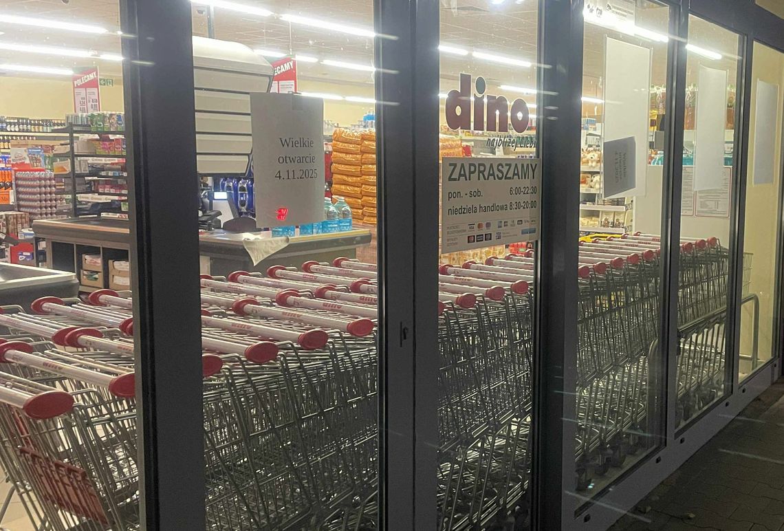 Otwarcie nowego sklepu. Dino już za kilka dni Otwarcie nowego sklepu. Dino już za kilka dni