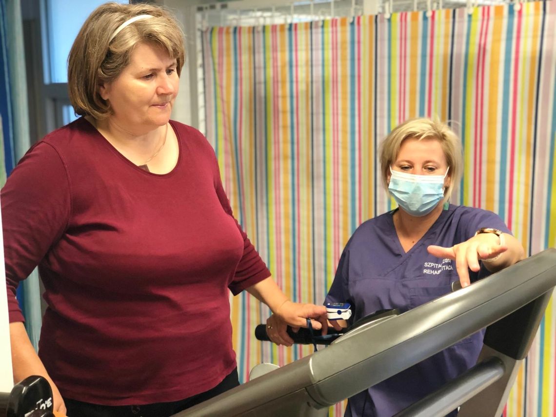 Pacjenci wracają do pełni sił - program fizjoterapii dla osób po przebyciu COVID-19 w szpitalu "Zdroje"