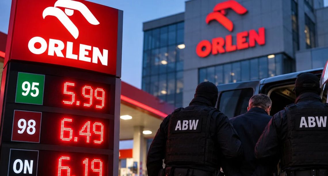 PiS i cud cenowy w Orlenie przed wyborami. ABW zatrzymuje 5 osób, grozi im do 25 lat więzienia PiS i cud cenowy w Orlenie przed wyborami. ABW zatrzymuje 5 osób, grozi im do 25 lat więzienia