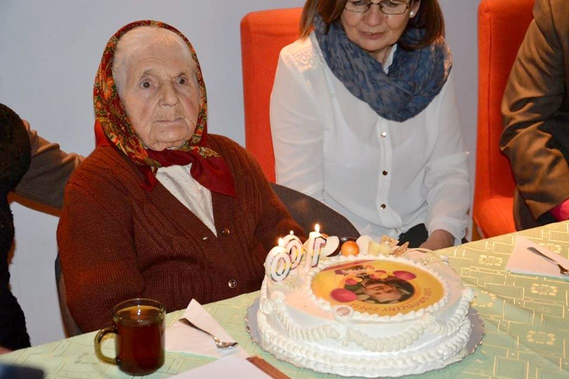 Pani Zofia Budnik ma 100 lat!