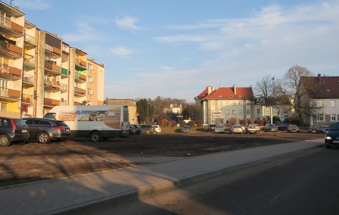 Parking w błocie Parking w błocie