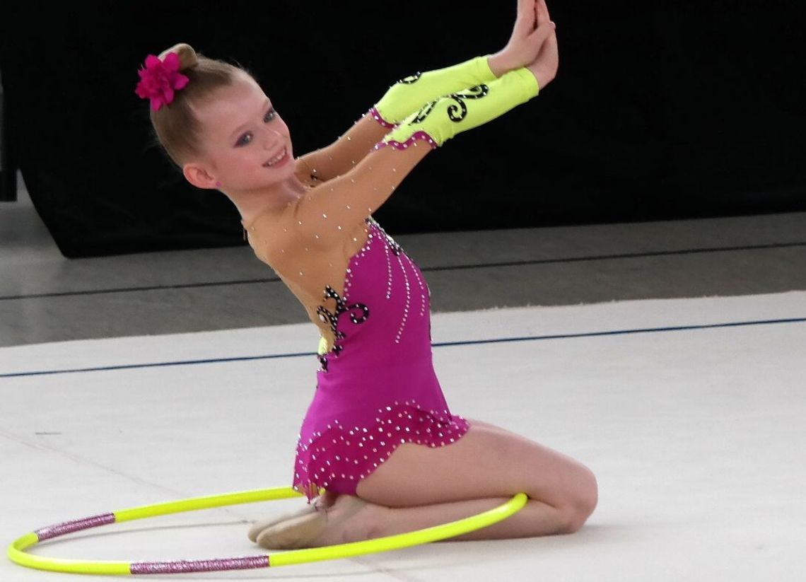 Piękne układy naszych gimnastyczek artystycznych