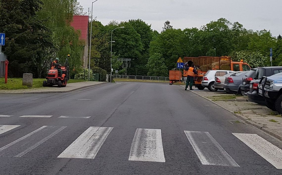 Pierwsze koszenie w Gryfinie Pierwsze koszenie w Gryfinie