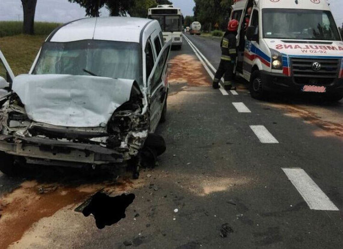 Pijany jechał na czołówkę. I uderzył… Pijany jechał na czołówkę. I uderzył…