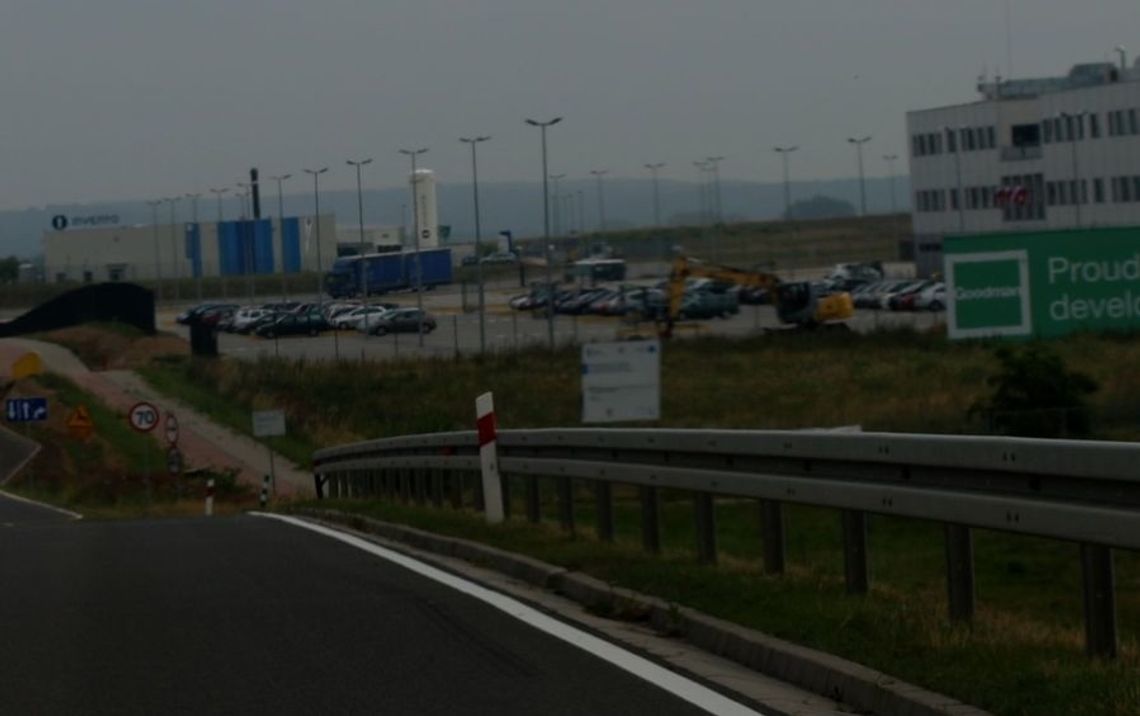 Pijany pracownik w Strefie Przemysłowej w Gryfinie Pijany pracownik w Strefie Przemysłowej w Gryfinie