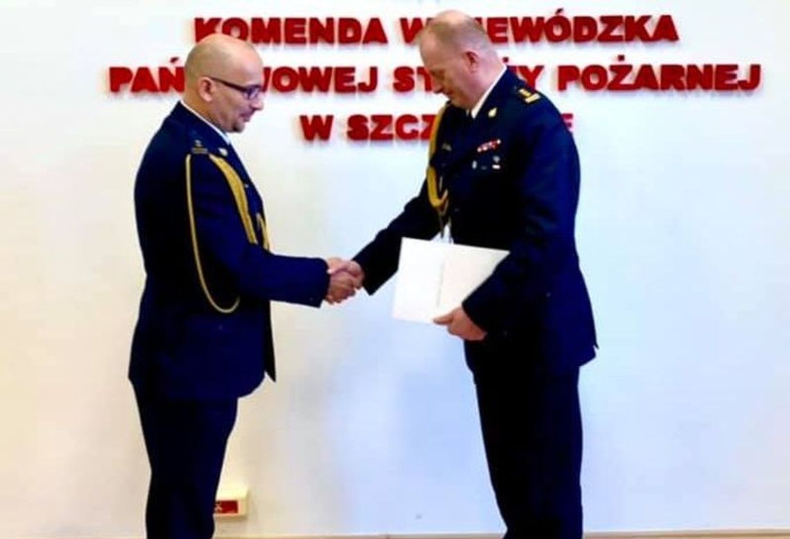 Piotr Juzyszyn mianowany na stanowisko zastępcy komendanta